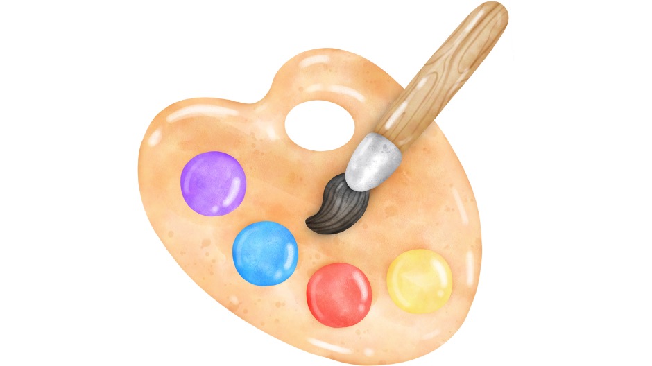 絵の具のパレット